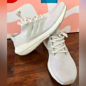 Mens adidas ultra-boost ( white)